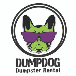 dump dog dumpster rental logo
