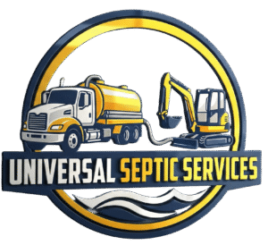 universal septic services logo