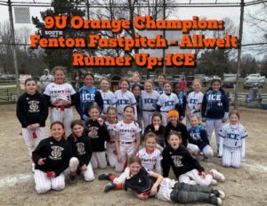 2025 spring thaw 9U champions